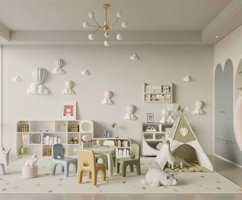 Modern Children's Room Activity Room-ID:179449087