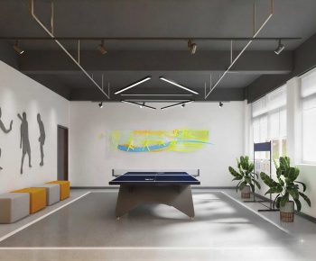 Modern Staff Recreation Room-ID:116633897