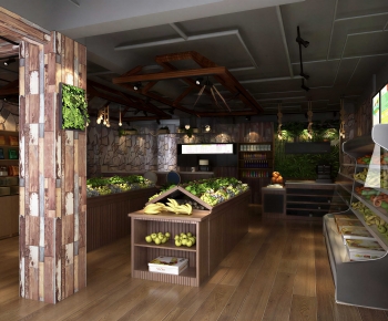 Industrial Style Fruit Shop-ID:622507101