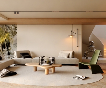 Modern A Living Room-ID:811599975