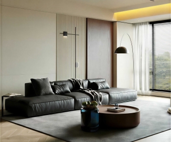 Modern A Living Room-ID:716541053