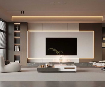 Modern A Living Room-ID:614686975