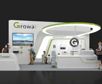 Modern Exhibition Hall-ID:571772103