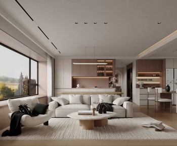 Modern A Living Room-ID:809068929