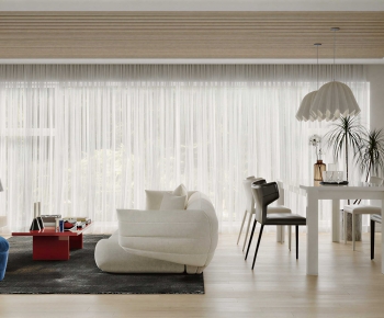 Modern A Living Room-ID:951529039