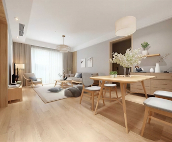 Nordic Style A Living Room-ID:424782999