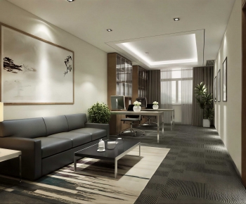 Modern Manager's Office-ID:740444904