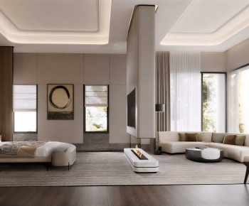 Modern A Living Room-ID:842959887