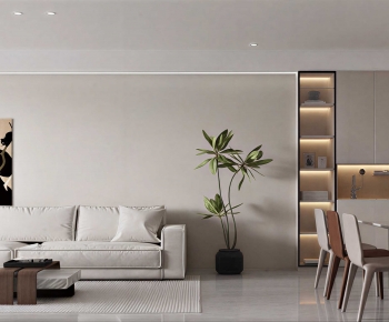 Modern A Living Room-ID:219675065