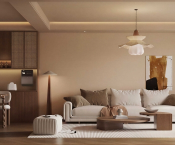 Modern A Living Room-ID:455138927