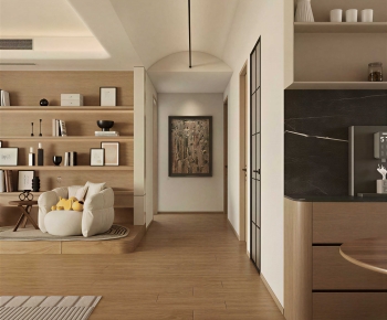 Modern A Living Room-ID:491065033