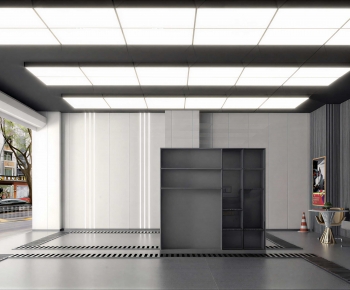 Modern Automobile Repair Shop-ID:787161117