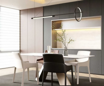 Modern Dining Table And Chairs-ID:324801929