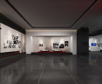 Modern Exhibition Hall-ID:816065071