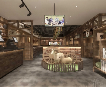 Industrial Style Retail Stores-ID:541558037