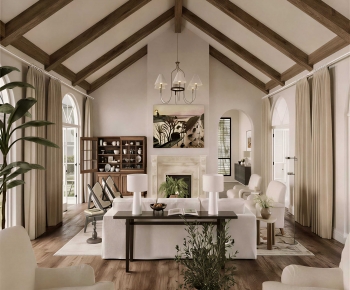 American Style A Living Room-ID:281953107