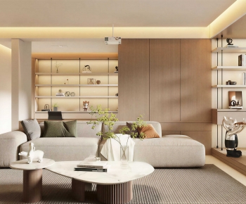 Modern A Living Room-ID:202495103