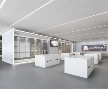 Modern Exhibition Hall-ID:383471977