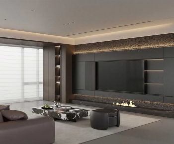 Modern A Living Room-ID:586080626