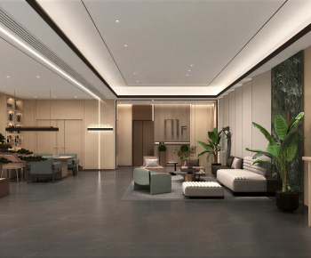 Modern Reception Area-ID:456393004