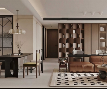 Modern A Living Room-ID:896565919