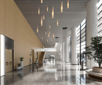 Modern Office Reception Desk-ID:867355117