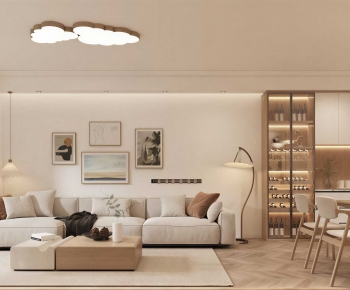 Modern A Living Room-ID:271759077
