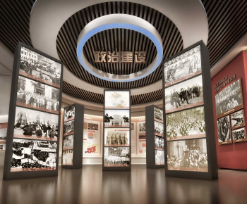 Modern Exhibition Hall-ID:172754052