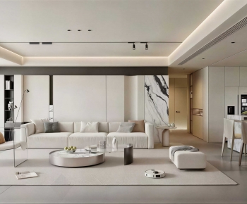 Modern A Living Room-ID:129919051