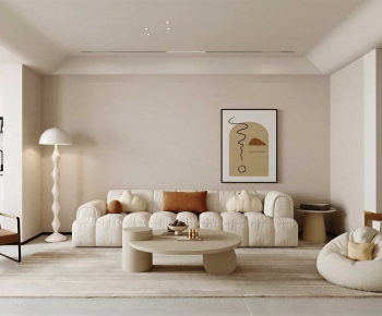 Modern A Living Room-ID:715076922