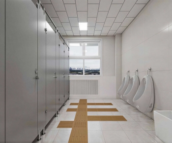 Modern Public Toilet-ID:523897896