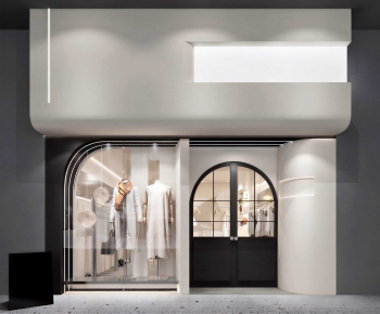 Modern Facade Element-ID:838098056