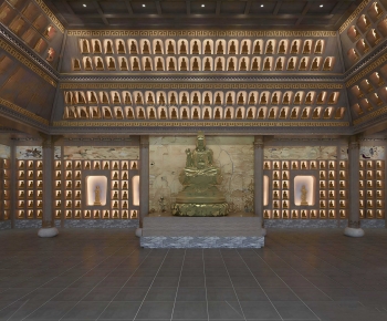 Chinese Style Buddhist Temples-ID:920003893