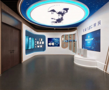 Modern Exhibition Hall-ID:961891894