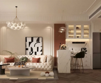 Modern A Living Room-ID:966556072