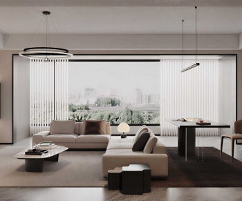 Modern A Living Room-ID:113849673
