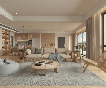 Modern A Living Room-ID:252441886