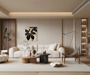 Modern A Living Room-ID:249502905
