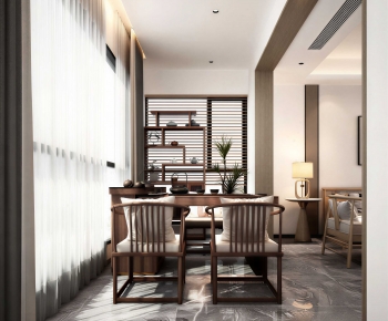 New Chinese Style Tea House-ID:321842917