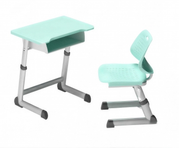Modern Computer Desk And Chair-ID:758639109