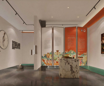 Modern Exhibition Hall-ID:134624005