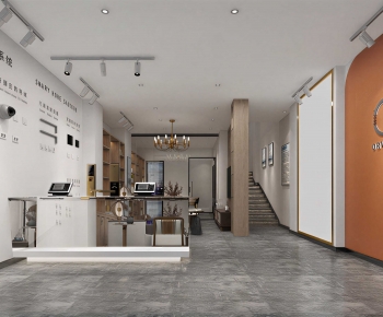 Modern Exhibition Hall-ID:769366989