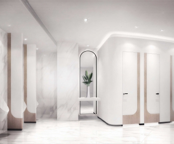 Modern Public Toilet-ID:632674934