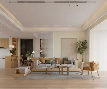 Modern A Living Room-ID:730576991