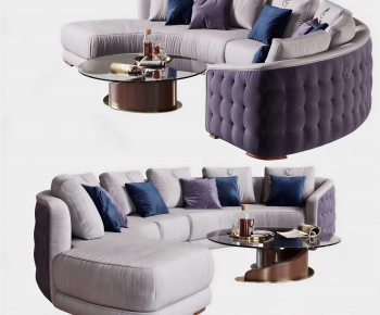 Modern Curved Sofa-ID:244116075