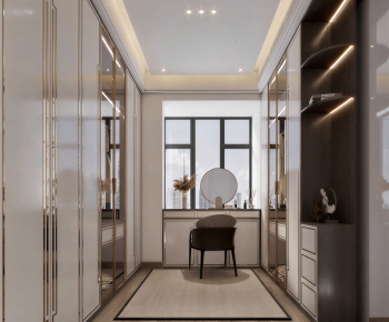 New Chinese Style Clothes Storage Area-ID:102829934