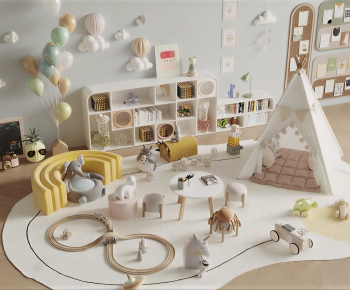 Modern Children's Room Activity Room-ID:939021113