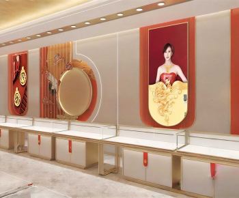 New Chinese Style Jewelry Store-ID:637075901