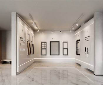 Modern Exhibition Hall-ID:299799922