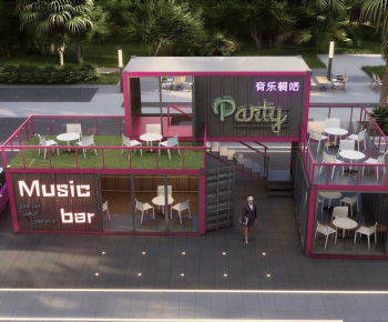 Modern Appearance Of Commercial Building-ID:827624087